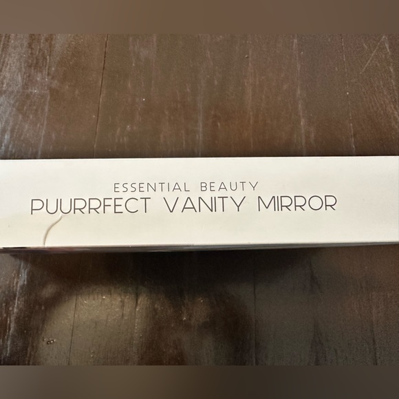 New in Box- Lighted Pink Vanity Mirror with storage tray. - Picture 8 of 8